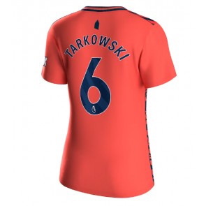 Maillot de foot Everton James Tarkowski #6 Extérieur Femmes 2023-24 Manches Courte